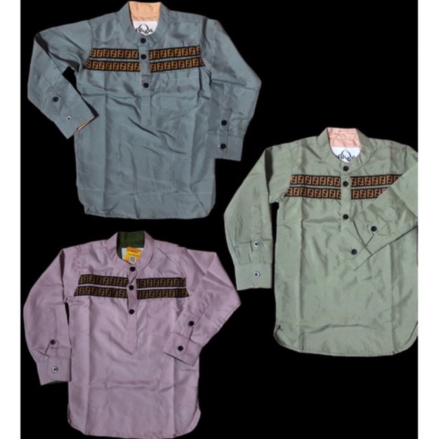 BAJU KOKO KURTA ANAK FF PANJANG&PENDEK PREMIUM