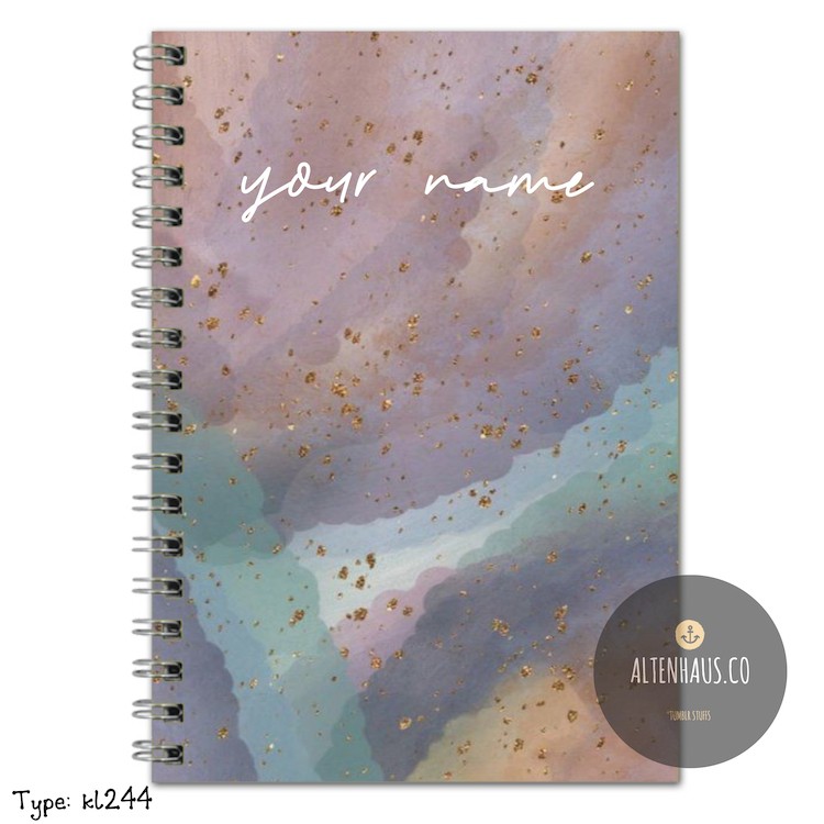 Custom Book LANGSUNG DIKIRIM SOFT COVER (Buku Catatan Besar) NOTEBOOK CUSTOM Tipe KL244