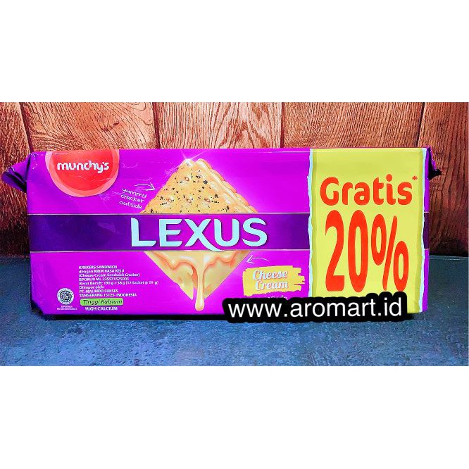 

Munchy's Lexus Cheese Cream Biskuit - 228g