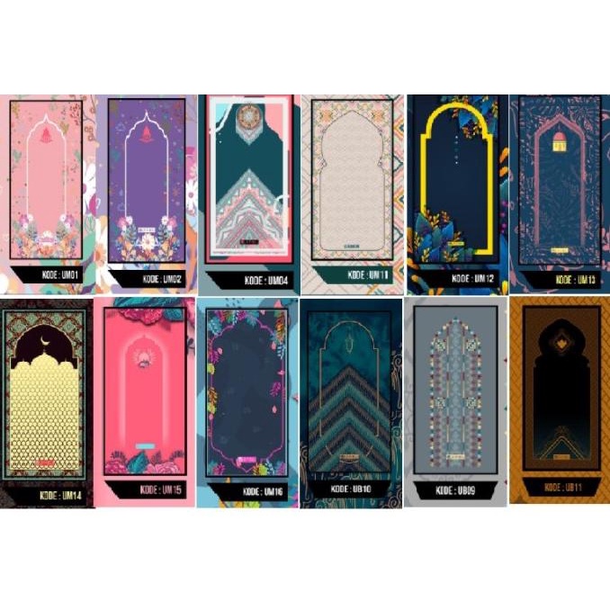 Premium Product Sajadah Travel Anak Ummiku - Paling Dicari