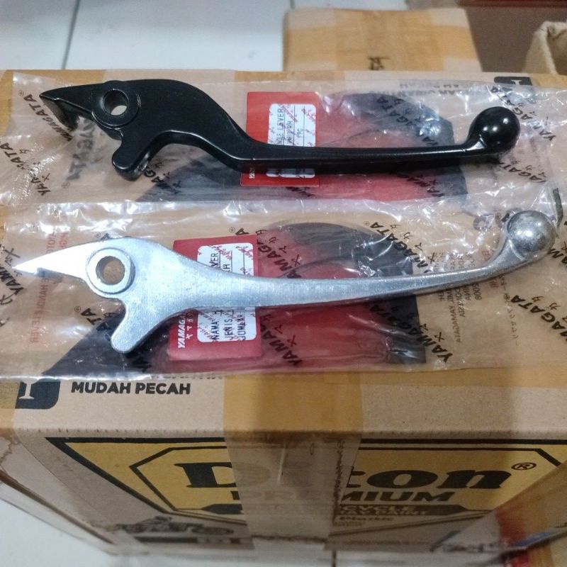 handle handel rem kanan beat karbu kvy (silver) vario 110 karbu lama kvb, supra x, supra fit new, karisma, blade (hitam) Yamagata keyone