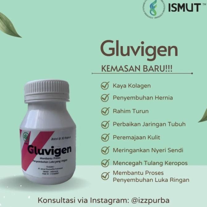 

Discount Gluvigen - obat herbal untuk hernia, memperbaiki jaringan dan penuaan /OBAT HERBAL ASAM URAT/OBAT HERBAL PELANGSING/OBAT HERBAL KOLESTEROL/OBAT HERBAL DIABETES
