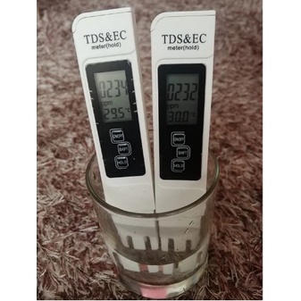 TDS Meter 4 Digit Alat ukur PPM dan EC Meter