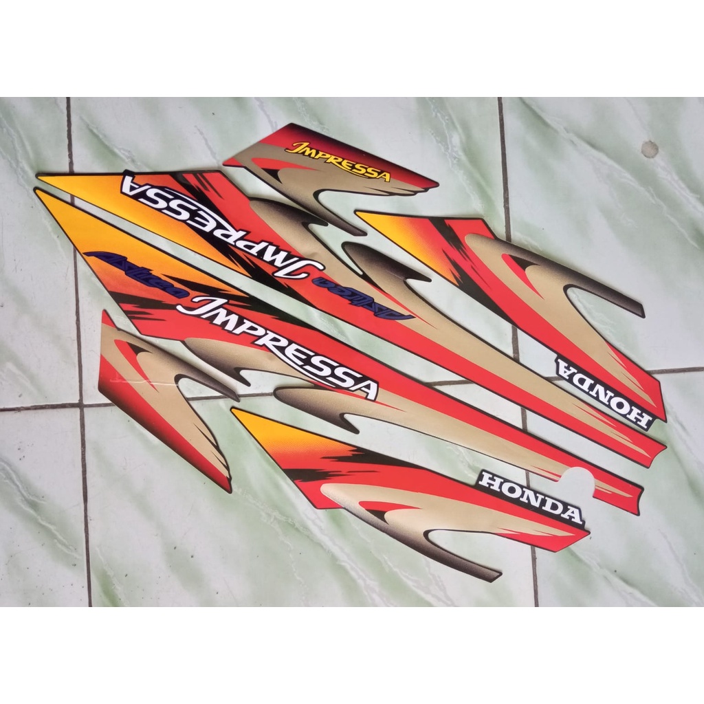 stiker striping honda astrea impressa 99 2000