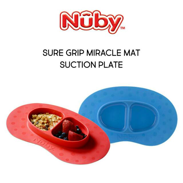 Nuby SureGrip Miracle Mat &amp; Section Plate