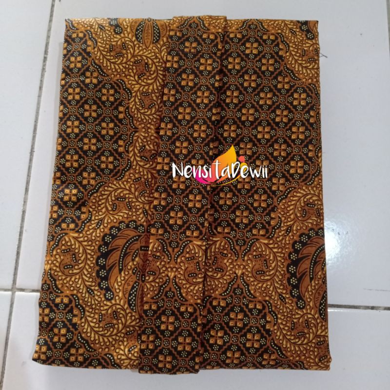 Jarik Instan Dasar Cokelat / Motif Lengkap