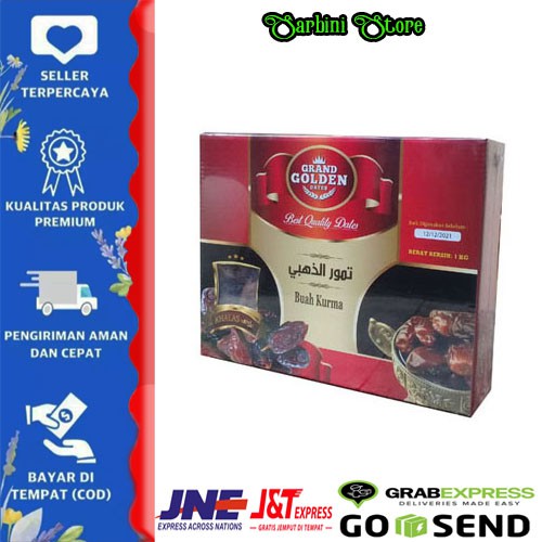 

Kurma khalas golden dates kemasan 1kg