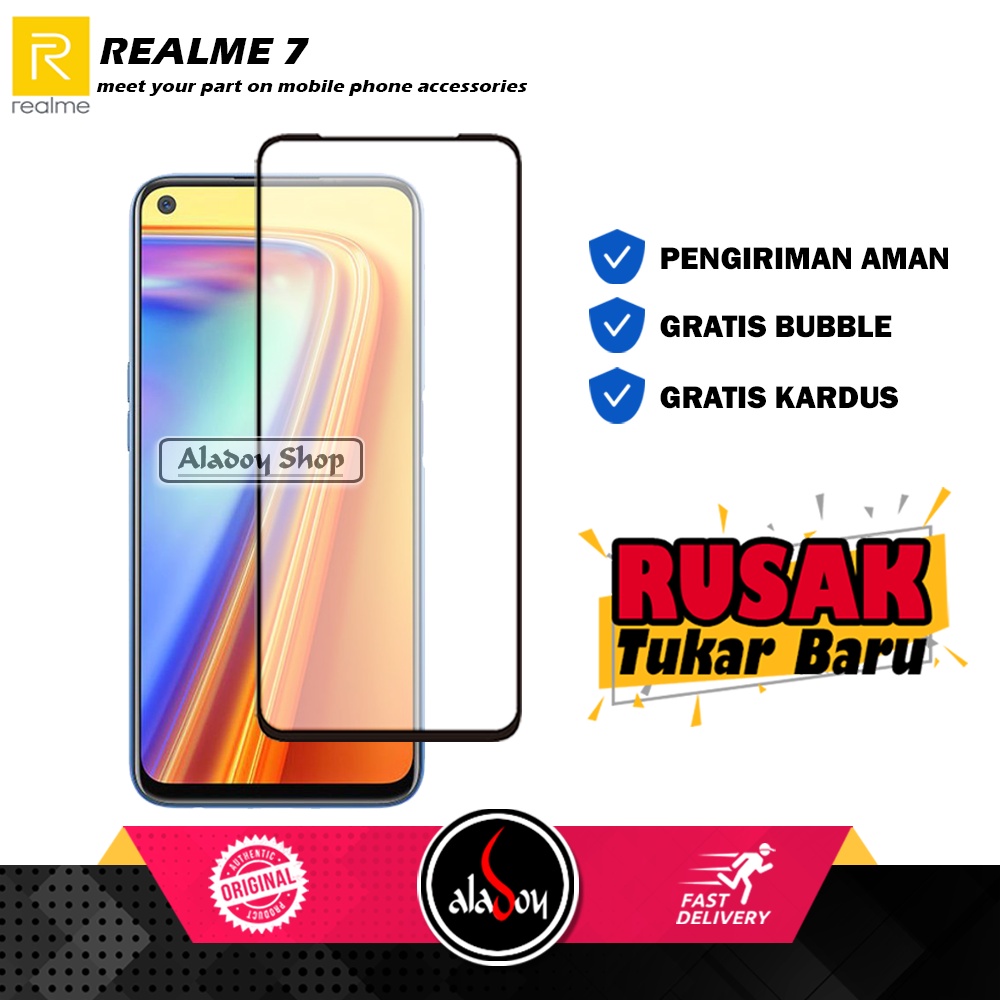 Tempered Glass Oppo Realme 7 Anti Gores Layar Screen Protector