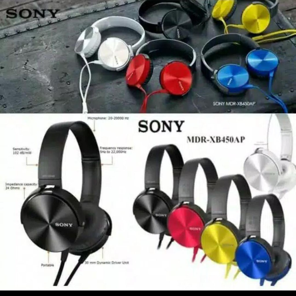 Headset Bando Extra Bass JBL 450 Headphone Kabel 450