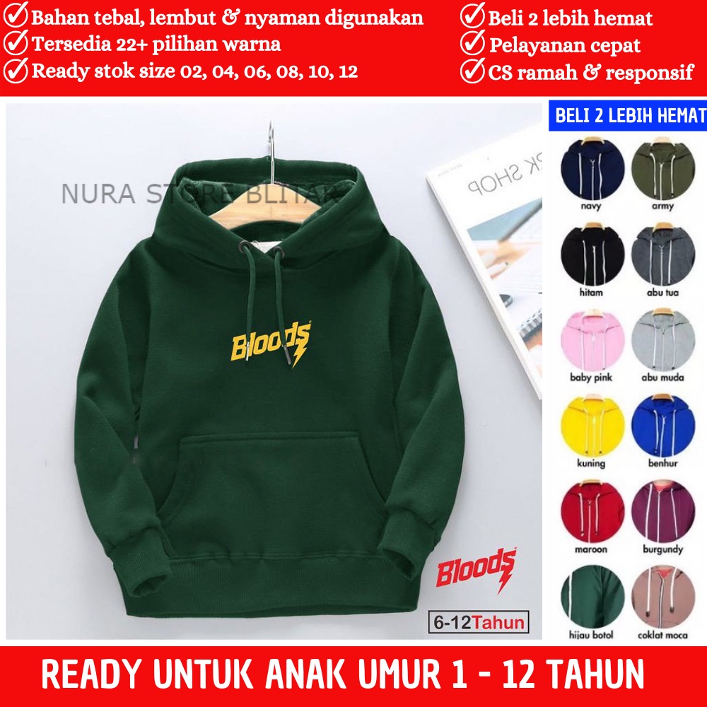 Jaket Hoodie Hodie Jumper Sweater Anak Laki Laki Perempuan Kecil Cowok Cewek Tanggung Couple Kembar 
