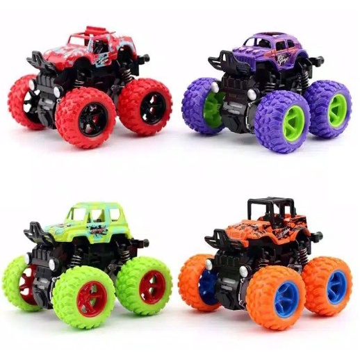 Mainan Anak Mobil Jeep Monster Zap Off Road 4 Drive