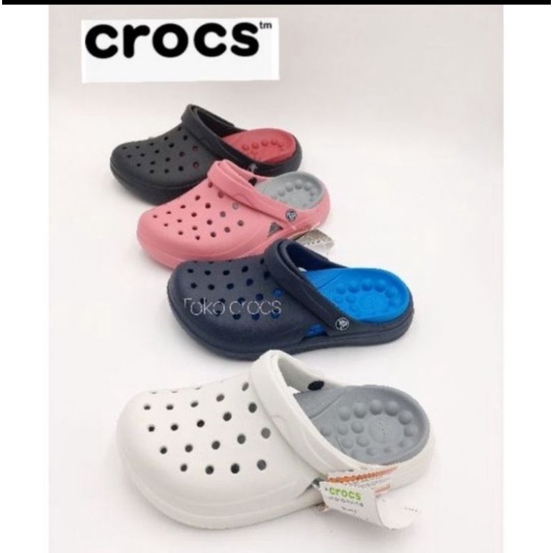 Crocs Reviva Clog unisex / Crocs Reviva / Sandal wanita / Sandal pria