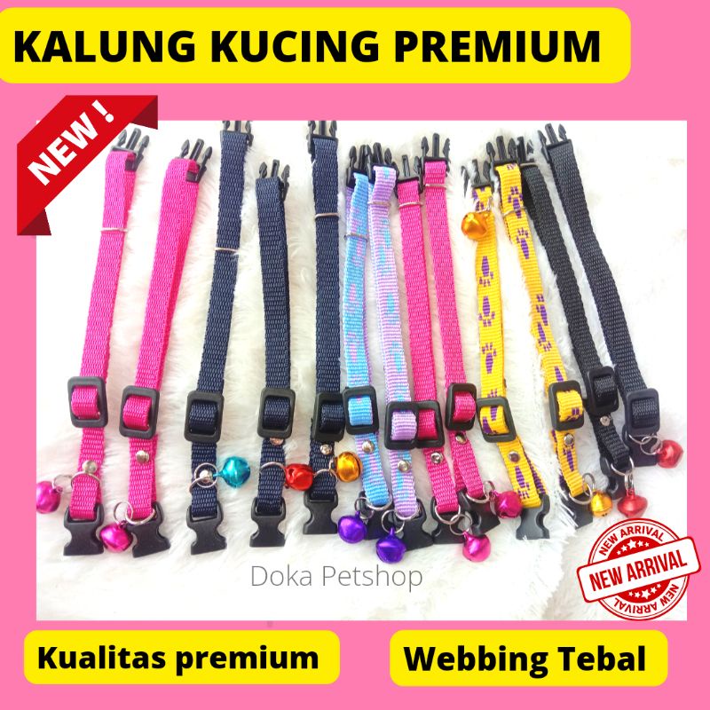 Kalung Kucing Premium Berkualitas