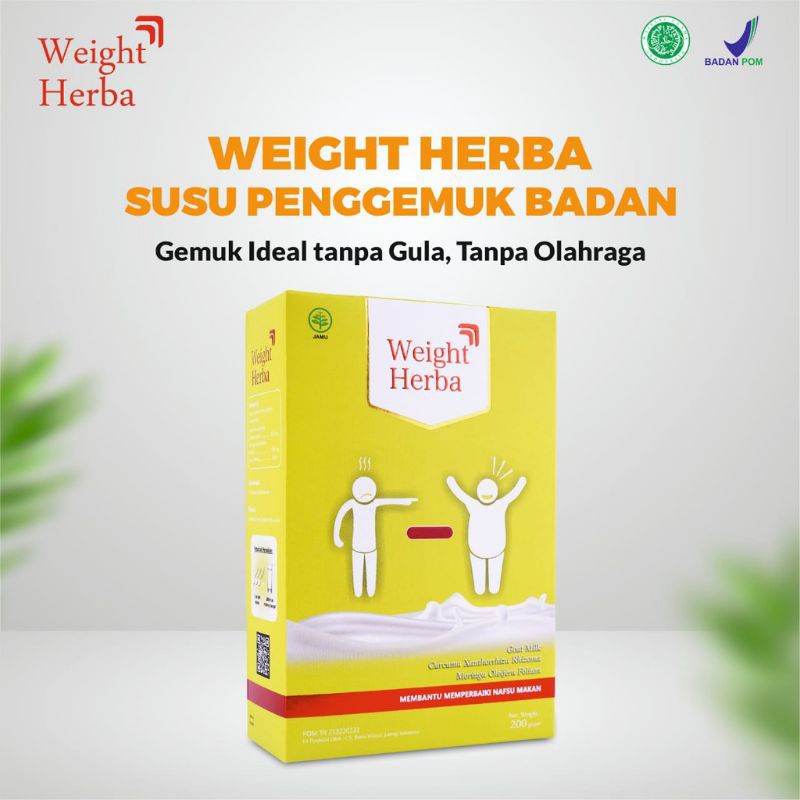

weight herba susu penambah Nafsu makan