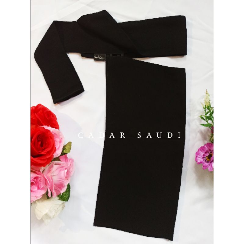 Bisa COD cadar niqab bandana poni ped lemes oyoun almaha ori madinah import saudi