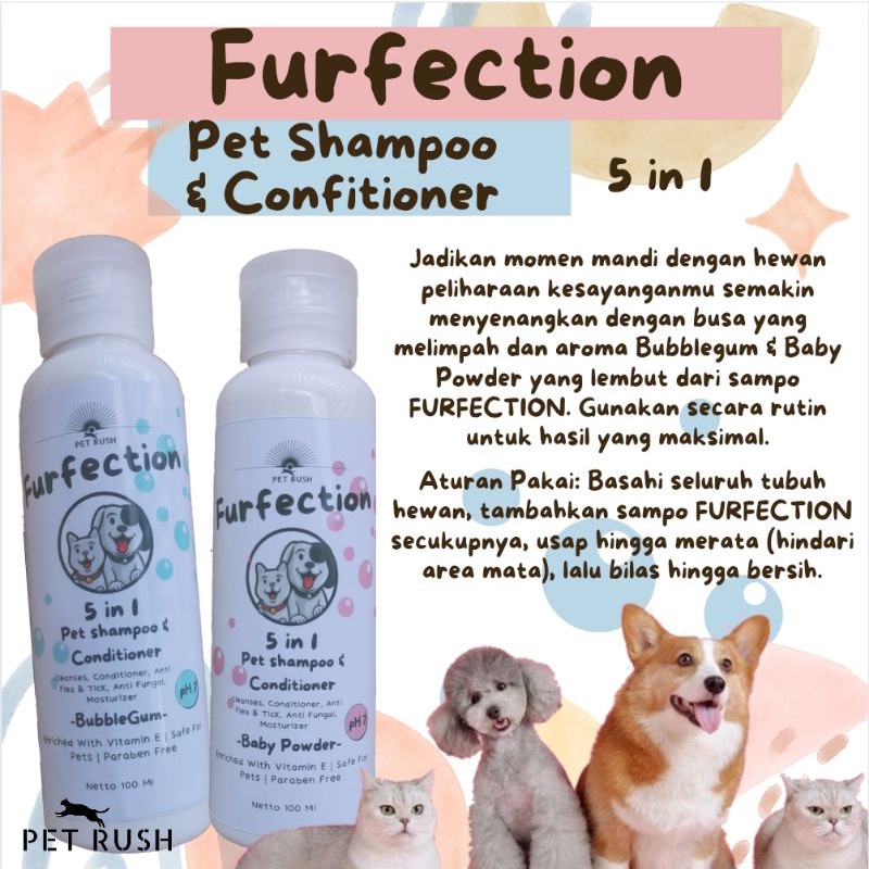 Sampo kucing anti kutu dan jamur 100 ml