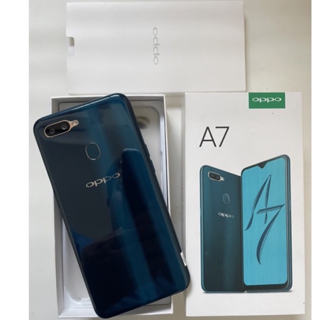 OPPO A7 4/64gb SECOND FULLSET LIKENEW