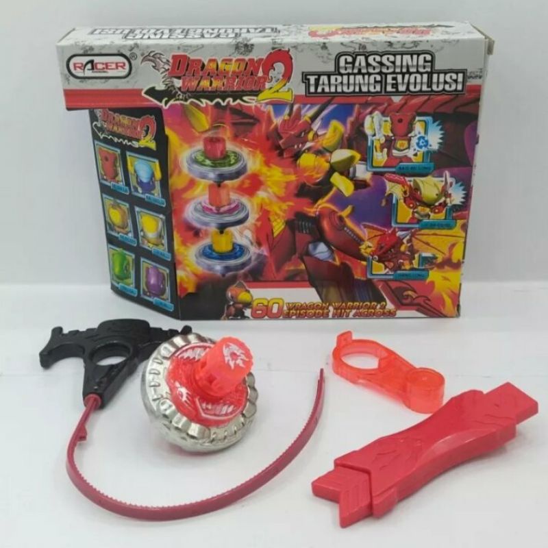 Gangsing Besi  Dragon Warrior Mainan Gangsing Murah