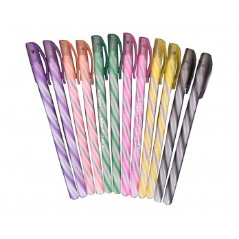 

Pulpen Murah - Pulpen Garis-Garis - Pena Zebra - Merk Random