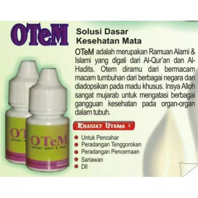 OTEM (obat tetes mata)