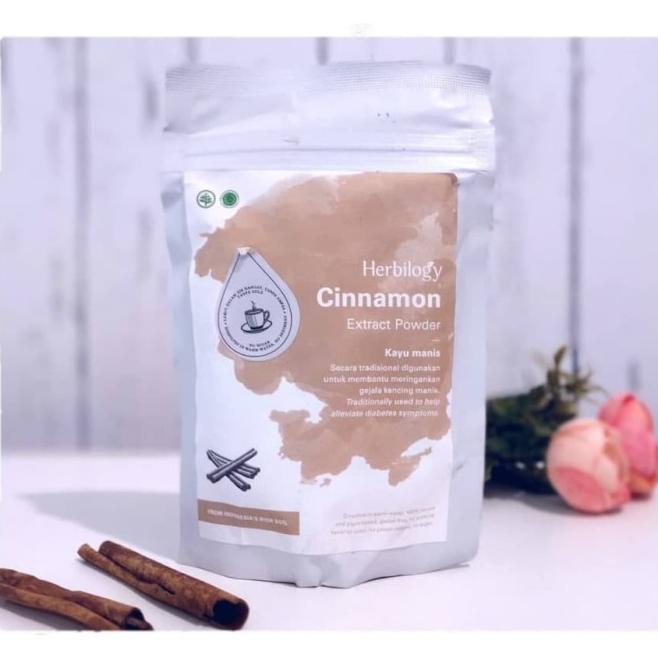 

HERBILOGY CINNAMON EXTRACT POWDER (KAYU MANIS) 100G