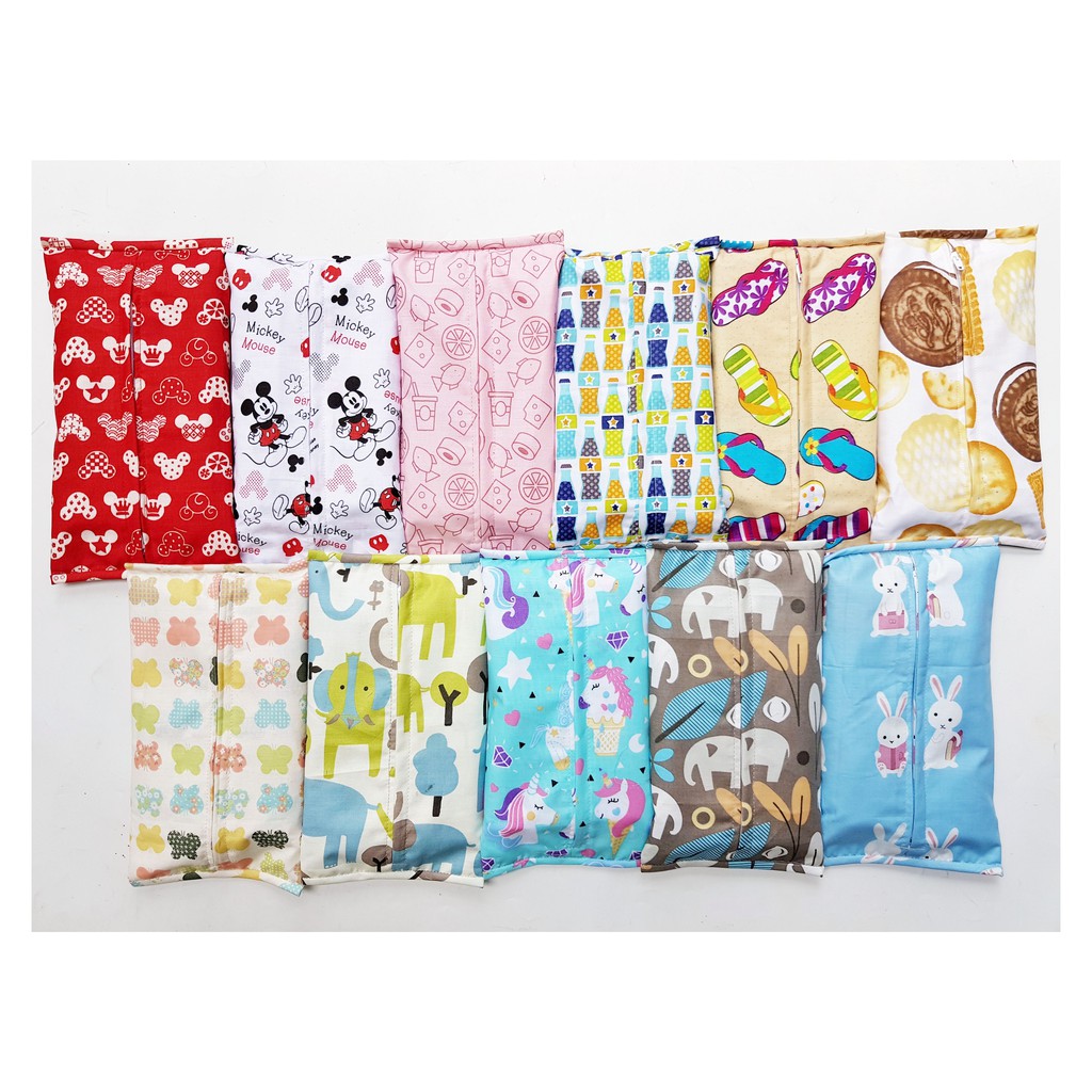 Tempat Tisu resleting Kotak Tissue cantik motif Mickey 