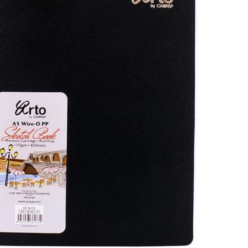 

30-36133-9 SKETCHBOOK ARTO A5 110G 60 SHEET