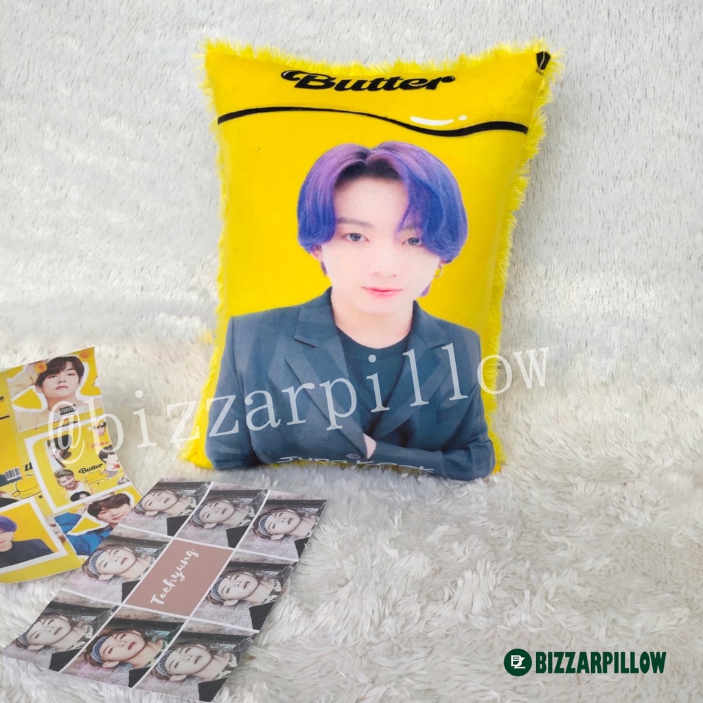 Bizzarpillow Bantal Foto Custom Fullprint Rasfur 30x40cm BZ035