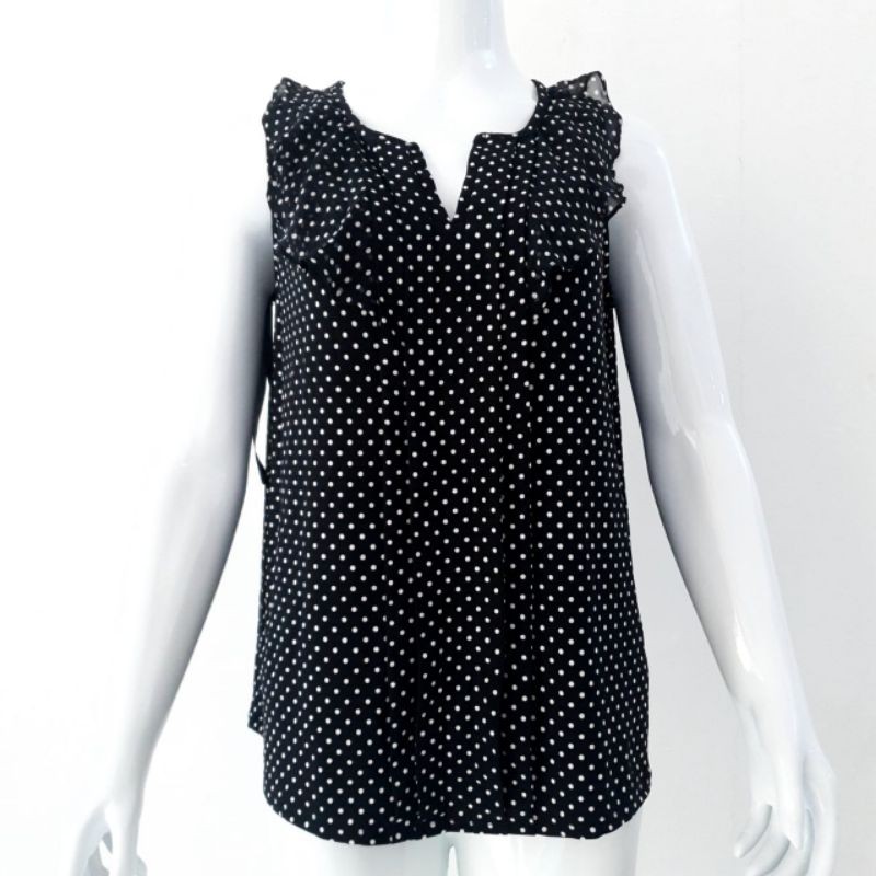 SLEEVELESS BLOUSE CASUAL BRANDED EXPORT. ATASAN WANITA TERMIRAH