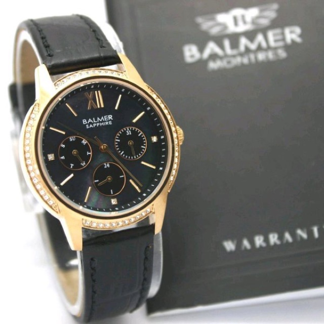 Jam Tangn Wanita BALMER 8116 B8116 Kaca Sapphire Anti Gores (ORIGINAL)