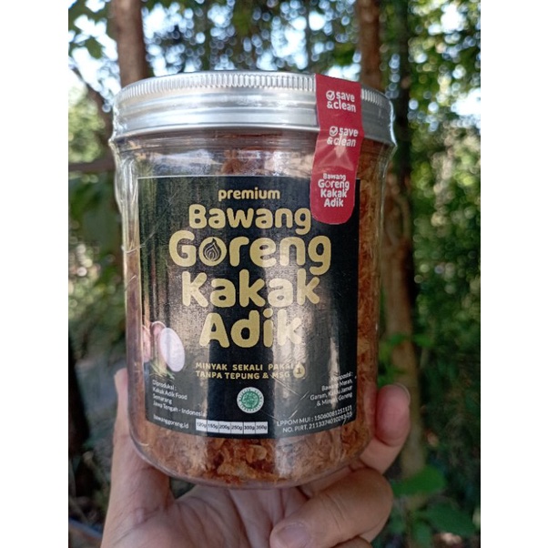 

Bawang Goreng Premium tanpa tepung 155gram