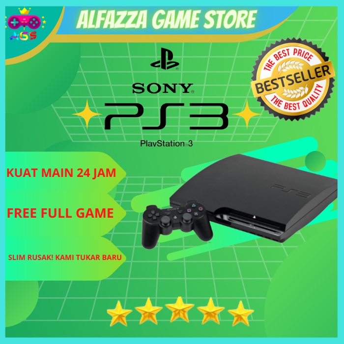 PS3 slim ps 3 slim Sony playstation 3 Slim Hardisk 120 GB ~ 500 GB