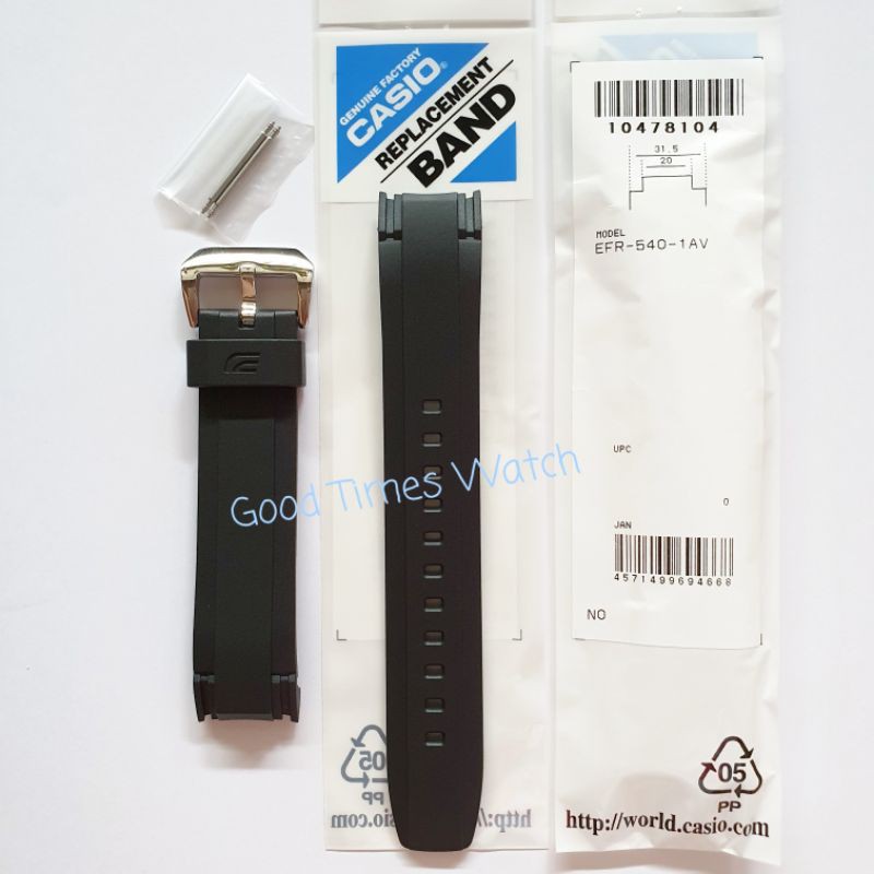 STRAP EDIFICE EFR-540-1AV EFR 540 Casio Original