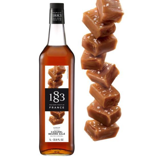 

Salted Caramel Syrup Maison Routin 1883 France 1 Liter