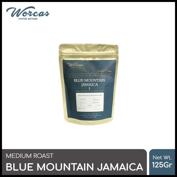 

Worcas Arabica Coffee Blue Mountain Jamaica 125Gr Medium Roasted