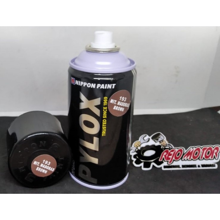 

PILOX/PYLOX /SOLID COLOURS & METALLIC COLOURS/ 193 MIT MADORAS BROWN / ANTI BAKAR ORIGINAL NIPPON