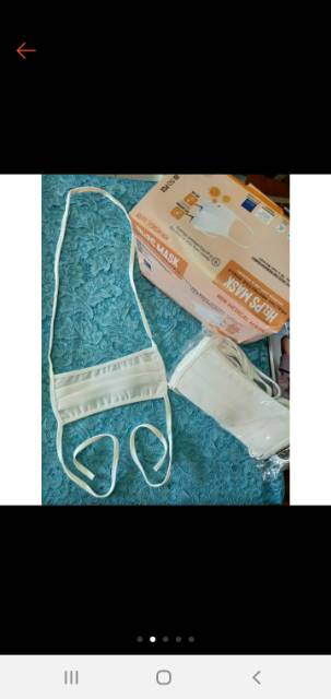 MASKER KAIN SNI BELLINI ANTI AIR ORIGINAL