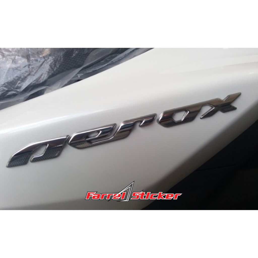 stiker sticker emblem AEROX original