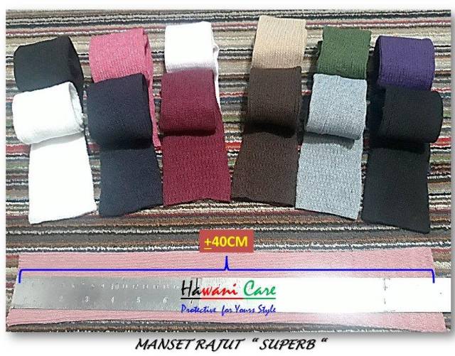 HANDSOCK / MANSET RAJUT &quot; SUPERB &quot; PANJANG 40CM