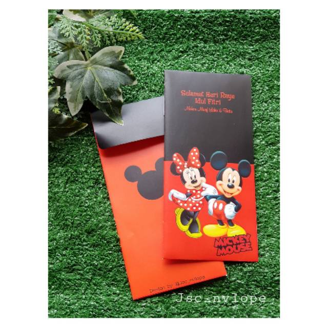 

Amplop uang mickey minnie mouse untuk angpao lebaran. Amplop idul fitri