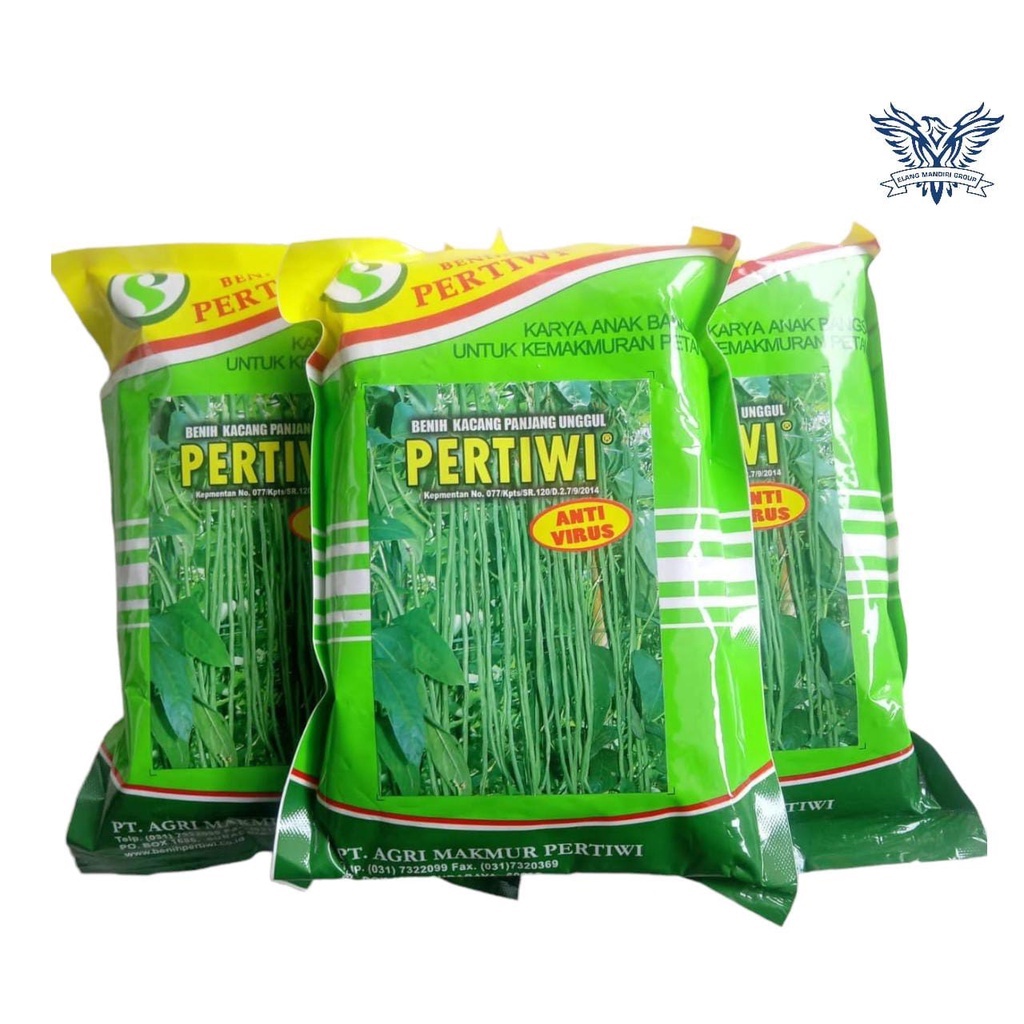 Benih Bibit KACANG PANJANG PERTIWI 500 Gr Anti Virus 100% Original
