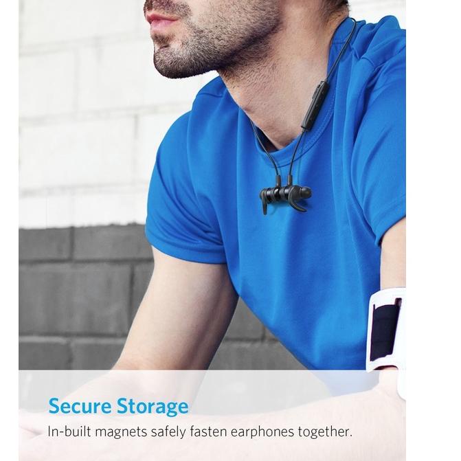 ☑ Earphone Bluetooth Anker Soundbuds Flow - A3234 ➲