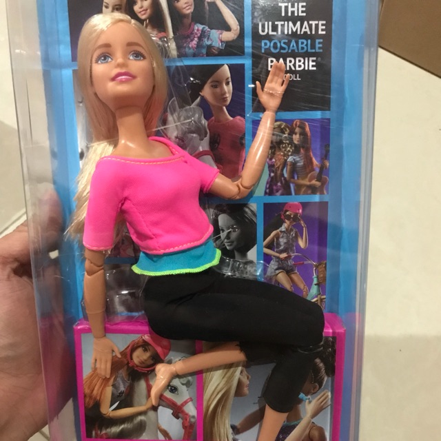 barbie made to move pink top