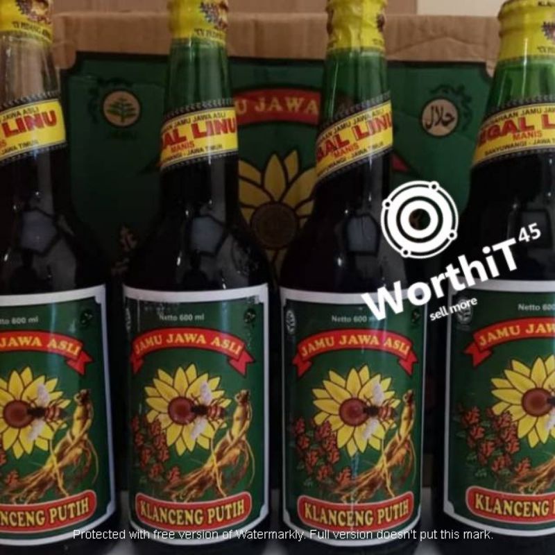 

jamu klenceng putih Medan paket komplit kemasan plastik