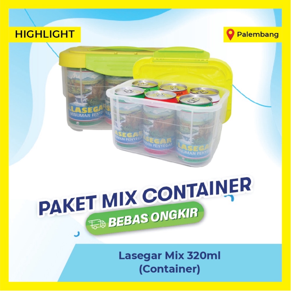 

Lasegar 320ml Mix Rasa isi 6pcs - Palembang
