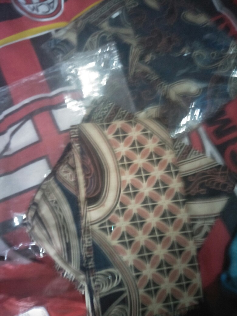 Maura Couple - Sania Ruffle Batik Couple Ori Ndoro Jowi Dnt Garansi Termurah Set Couple Shakila Navy