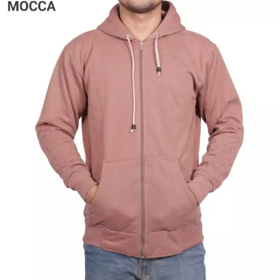 JAKET HOODIE POLOS ZIPPER ABU TUA XZR-005AA POLOS JAKET POLOS M L XL XXL PRIA WANITA JHONS12 SUITER SWEATER SUWITER SWITER SWITTER SWETER HODY HUDIE HOODY HUDI HODI COWOK-mocca
