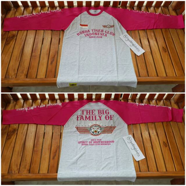 Kaos honda tiger club indonesia 098 htci motor bikers not tab html mbi tirev tilam tilas old gl200