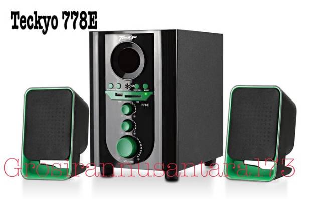 Speaker Tekyo 778E Bluetooth suara super bass Original By GMC