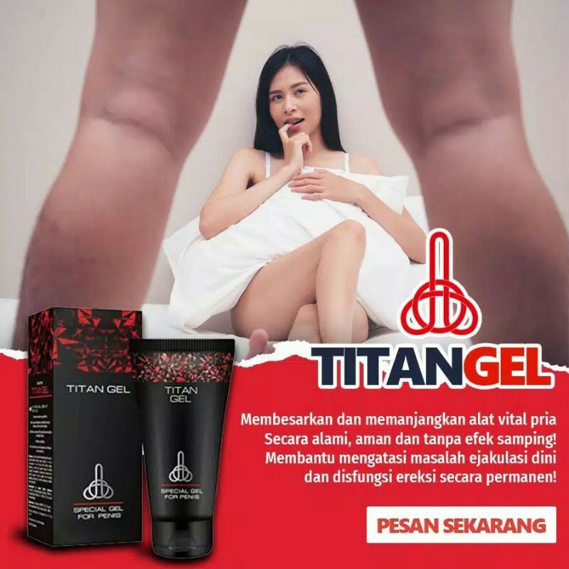 TITAN GEL ASLI RUSIA BER BPOM